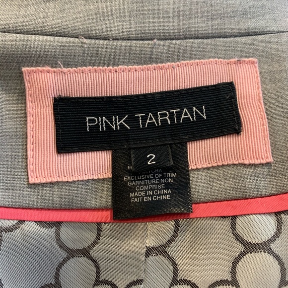 Pink Tartan suit jacket with amazing detail - Picture 7 of 9